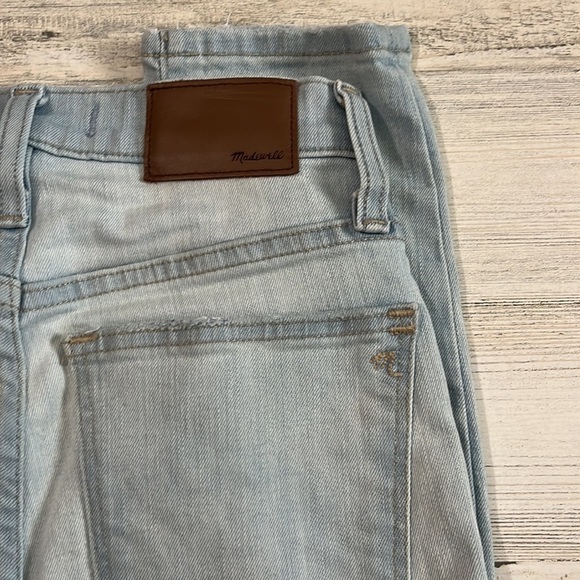 Madewell 9” Mid-Rise Skinny Crop Jeans Size 23 - Picture 6 of 13